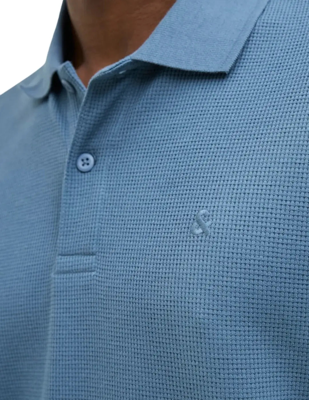 Polo Jack&Jones Austin Azul Ocean | Bicos de Fío