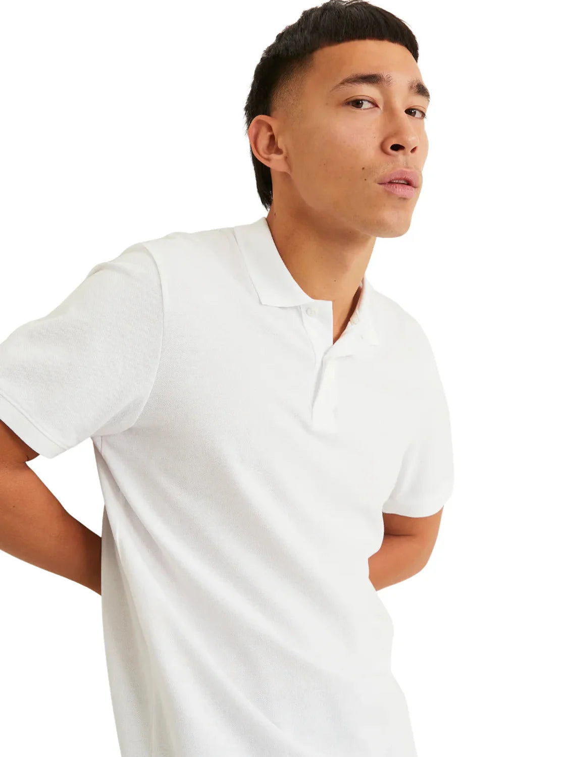 Polo Jack&Jones Basic Blanco | Bicos de Fío