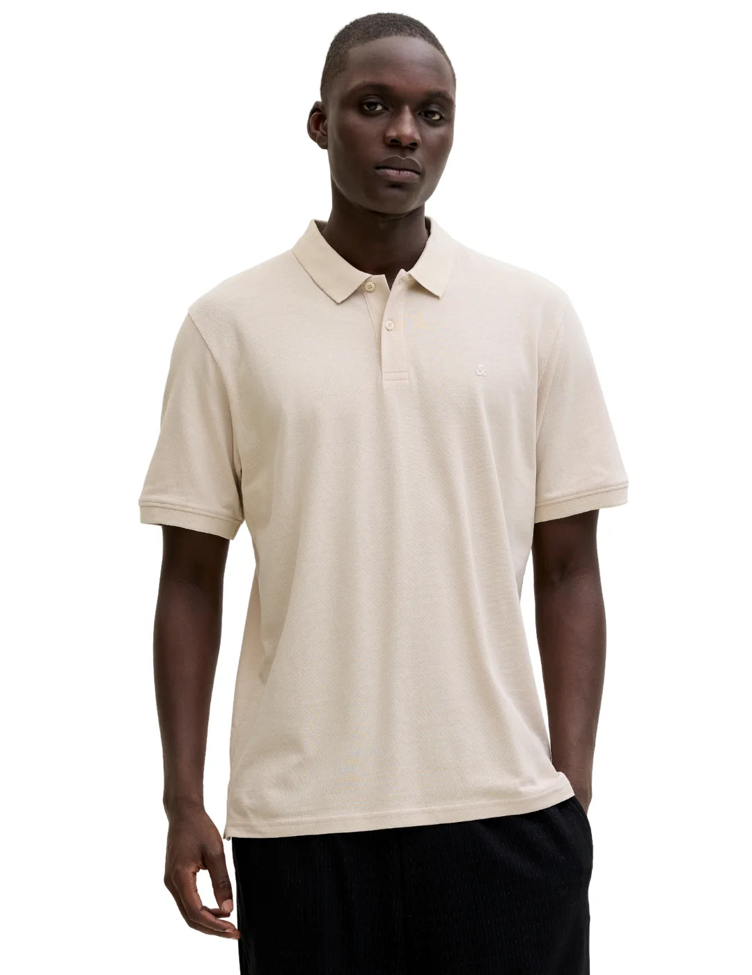 Polo Jack&Jones Basic Moonbeam | Bicos de Fío