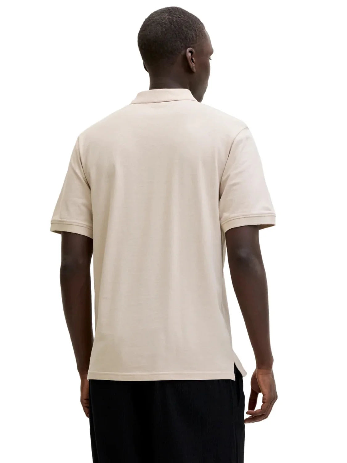 Polo Jack&Jones Basic Moonbeam | Bicos de Fío