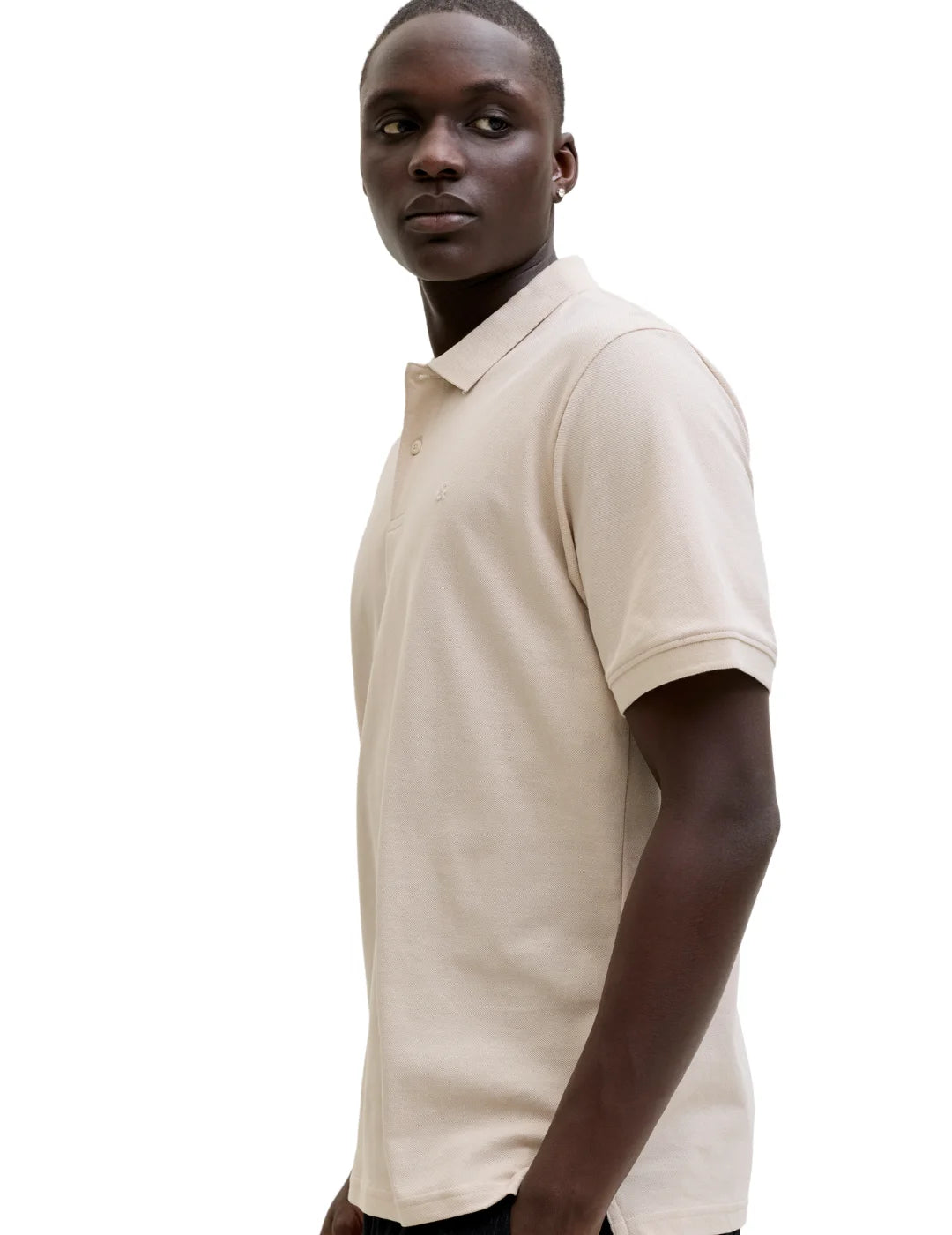 Polo Jack&Jones Basic Moonbeam | Bicos de Fío