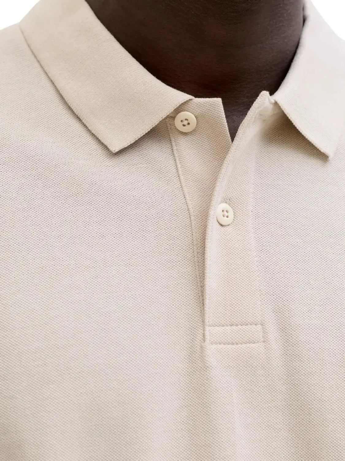 Polo Jack&Jones Basic Moonbeam | Bicos de Fío