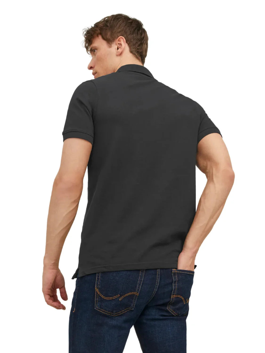 Polo Jack&Jones Basic Negro | Bicos de Fío