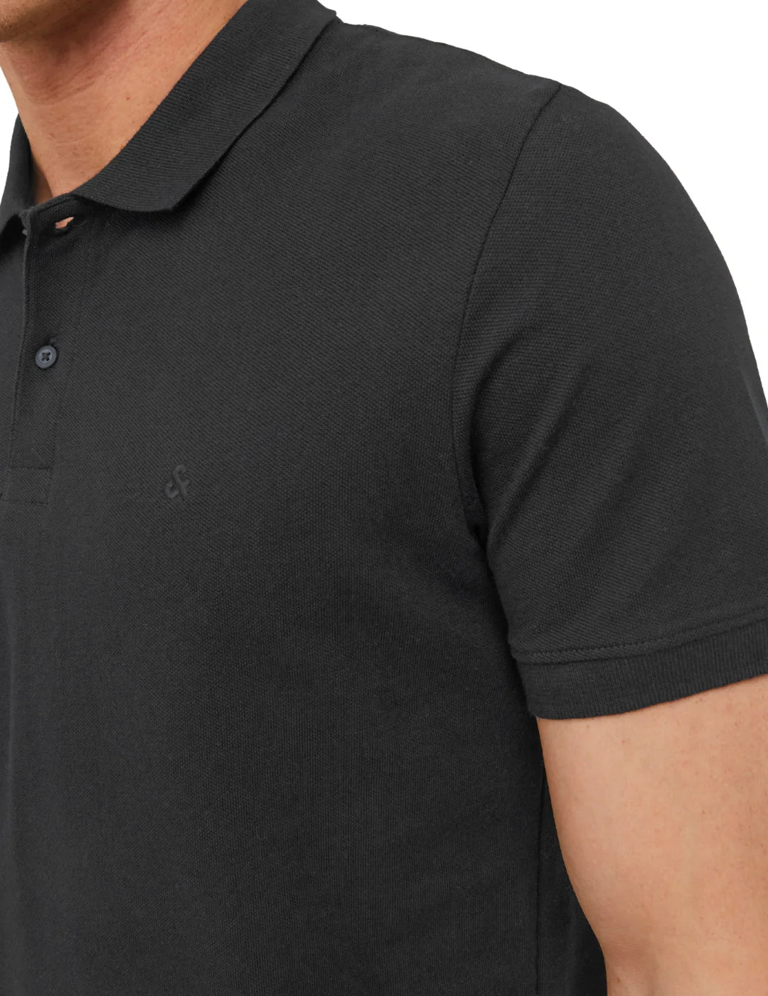 Polo Jack&Jones Basic Negro | Bicos de Fío