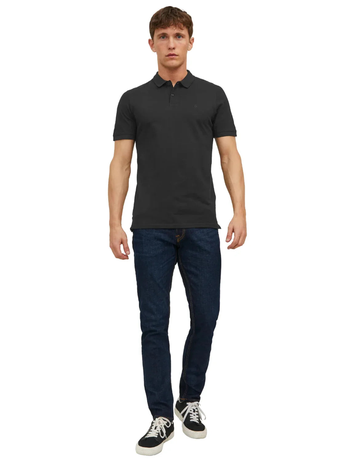 Polo Jack&Jones Basic Negro | Bicos de Fío