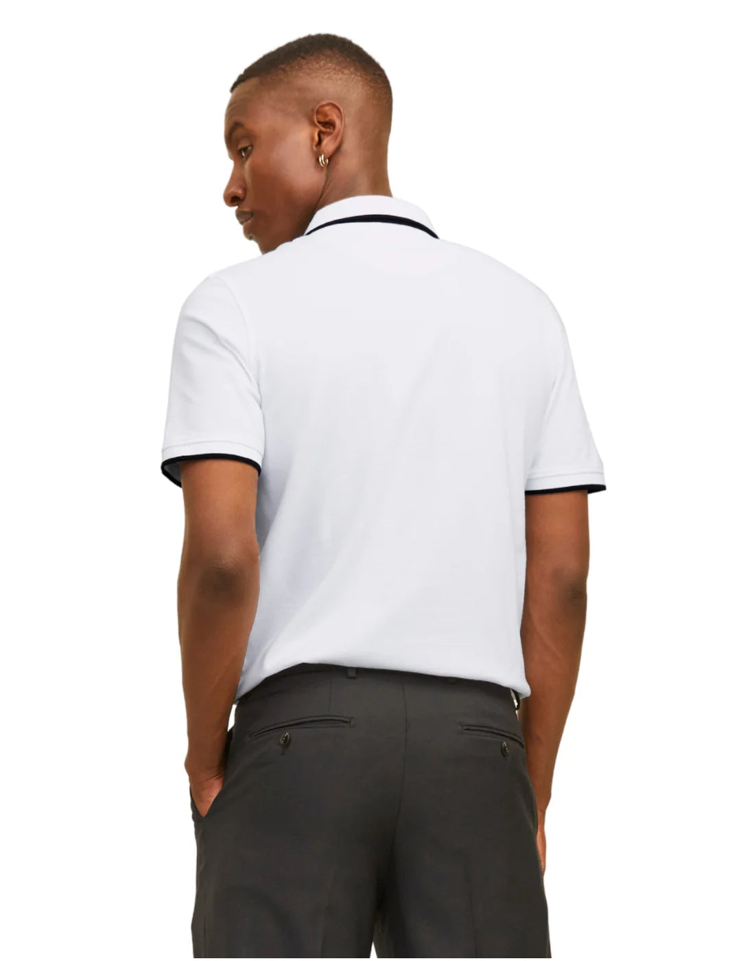 Polo Jack&Jones Paulos Ribete Blanco | Bicos de Fío