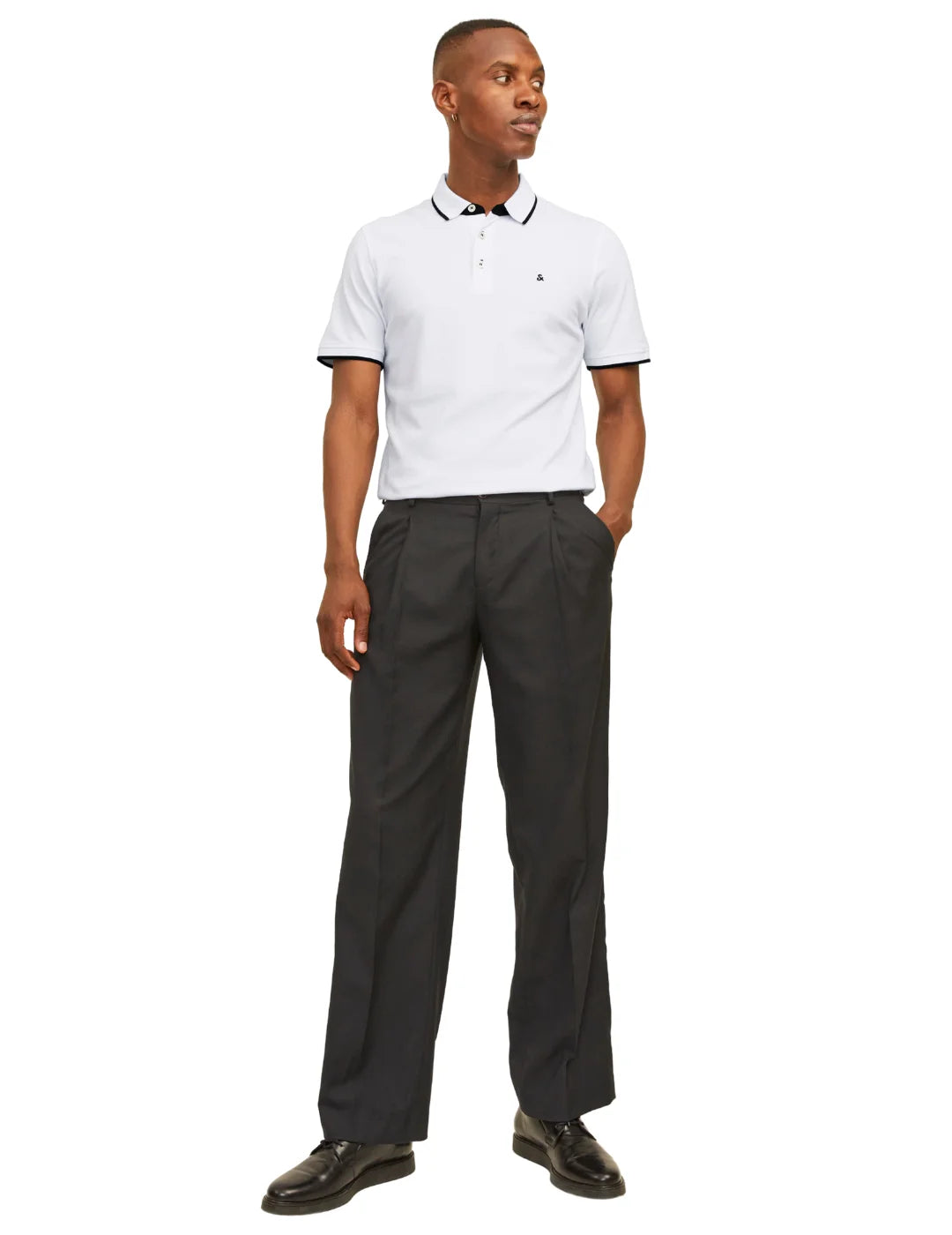 Polo Jack&Jones Paulos Ribete Blanco | Bicos de Fío