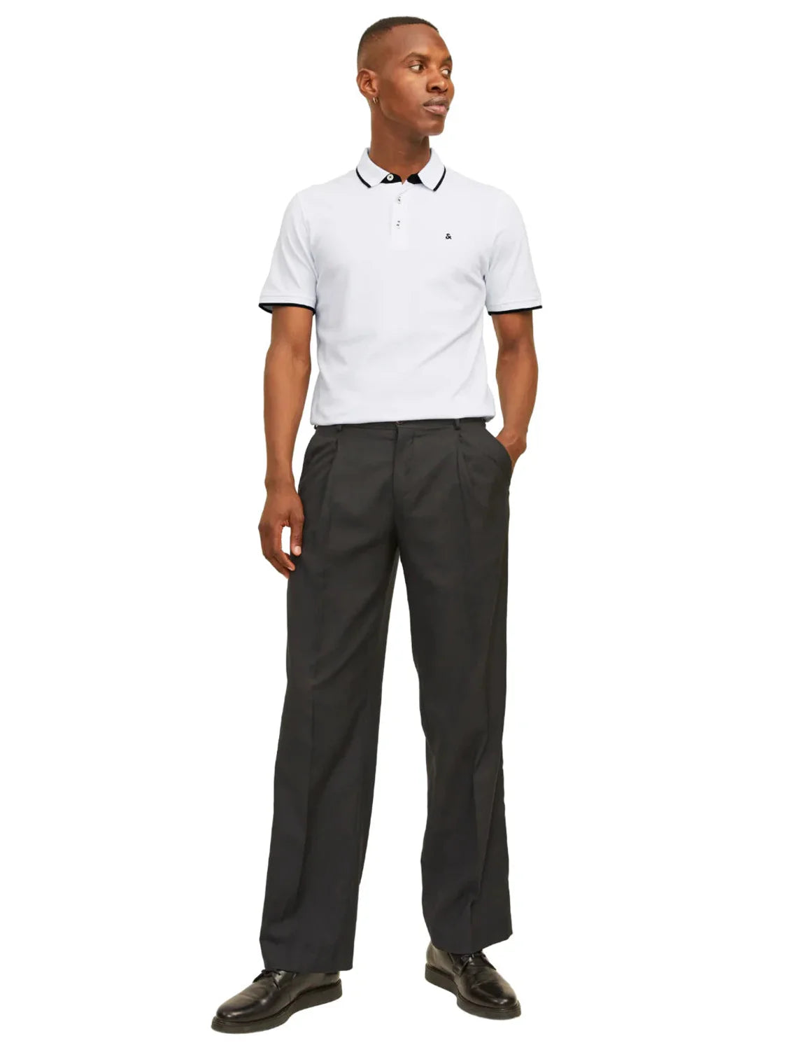 Polo Jack&Jones Paulos Ribete Blanco | Bicos de Fío