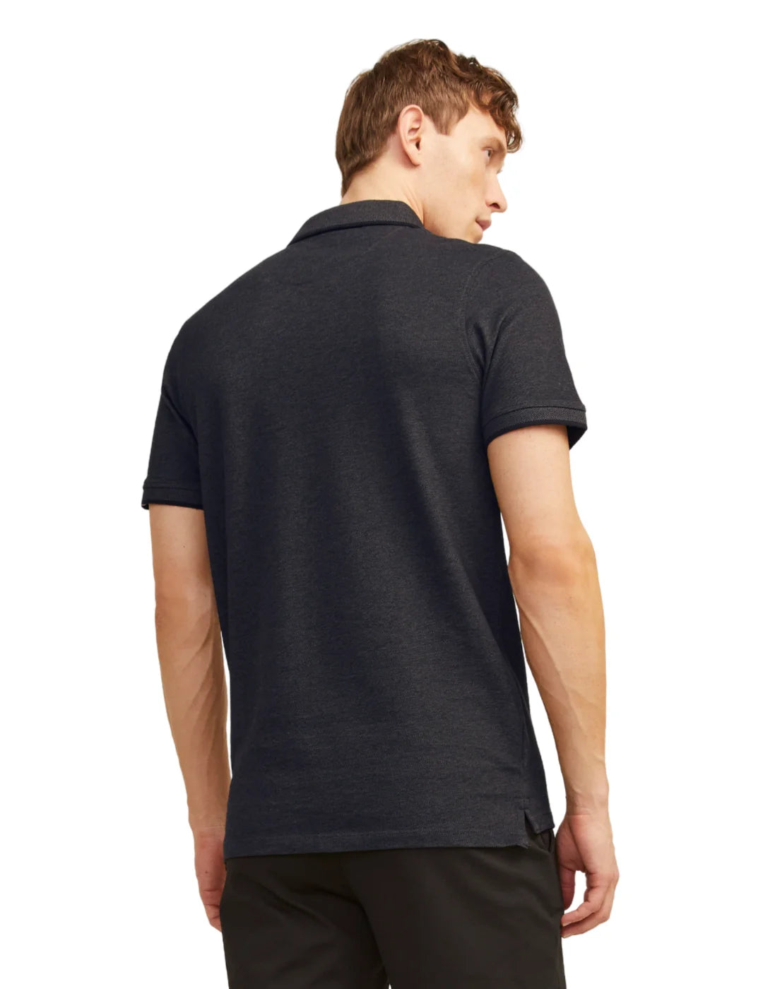 Polo Jack&Jones Paulos Gris Oscuro | Bicos de Fío