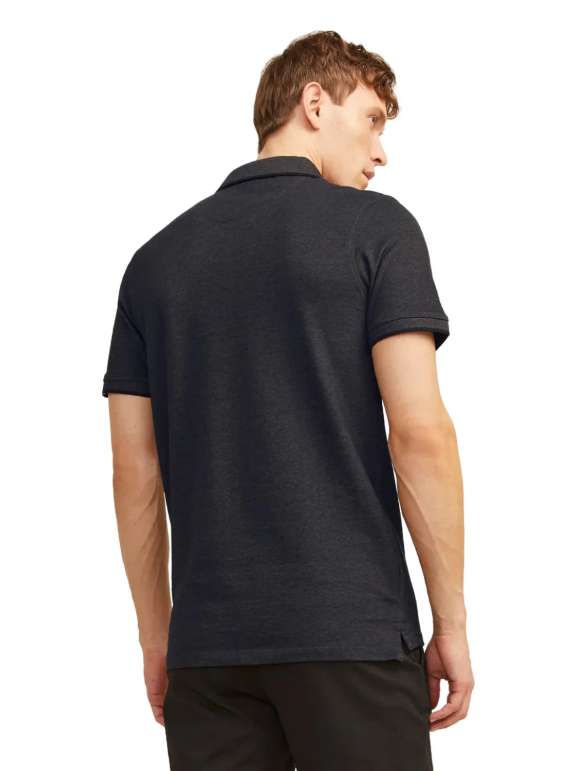 Polo Jack&Jones Paulos Gris Oscuro | Bicos de Fío