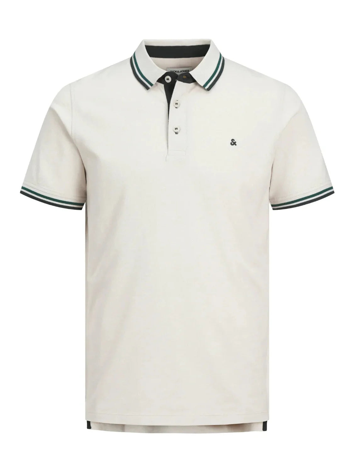 Polo Jack&Jones Paulos Ribete Moonbeam | Bicos de Fío