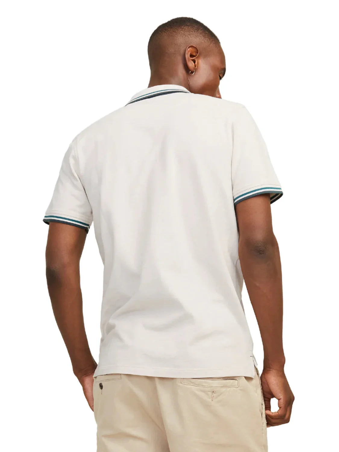 Polo Jack&Jones Paulos Ribete Moonbeam | Bicos de Fío