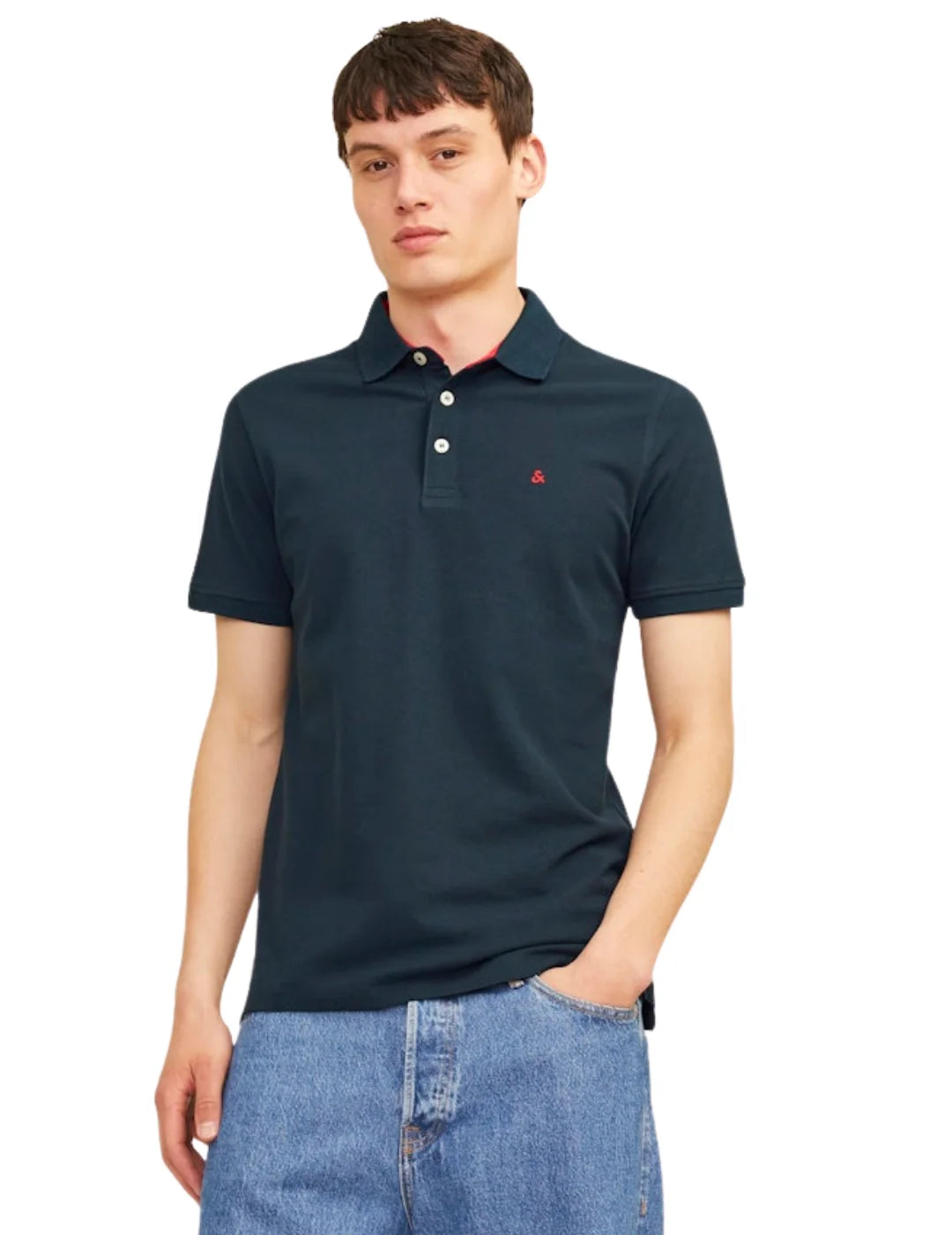 Polo Jack&Jones Paulos Azul Marino | Bicos de Fío