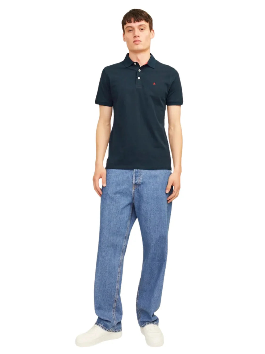 Polo Jack&Jones Paulos Azul Marino | Bicos de Fío
