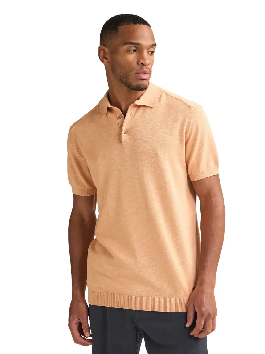 Polo Suéter Petrol Industries KWC207 Tropical Orange | Bicos de Fío