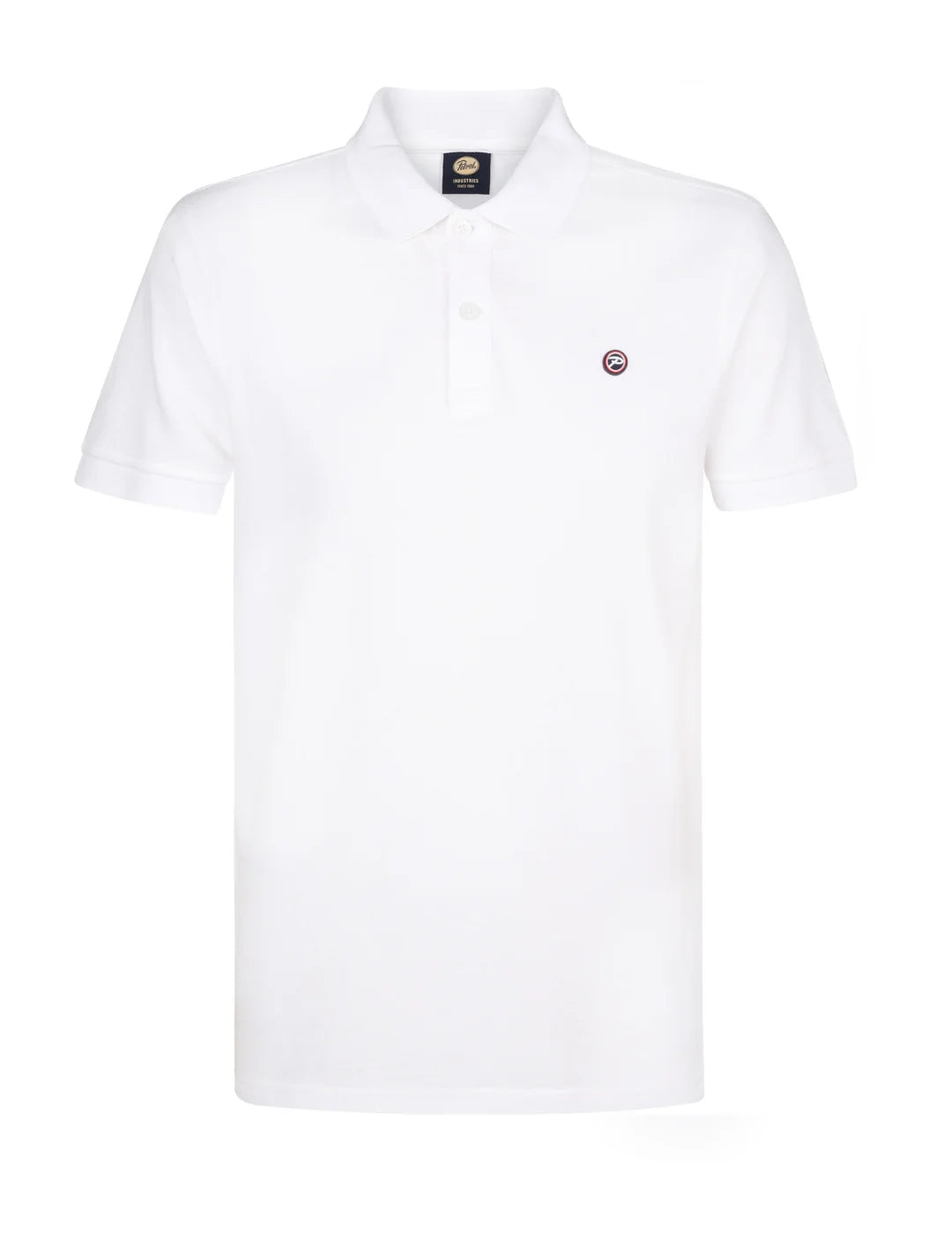Polo Básico Petrol Industries Dolphin Bright White | Bicos de Fío