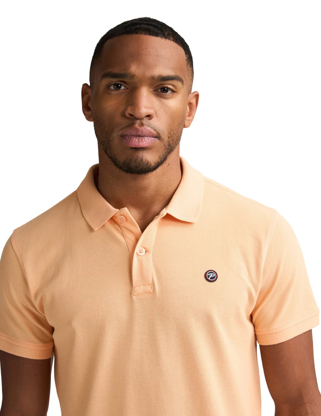 Polo Básico Petrol Industries Dolphin Tropical Orange | Bicos de Fío