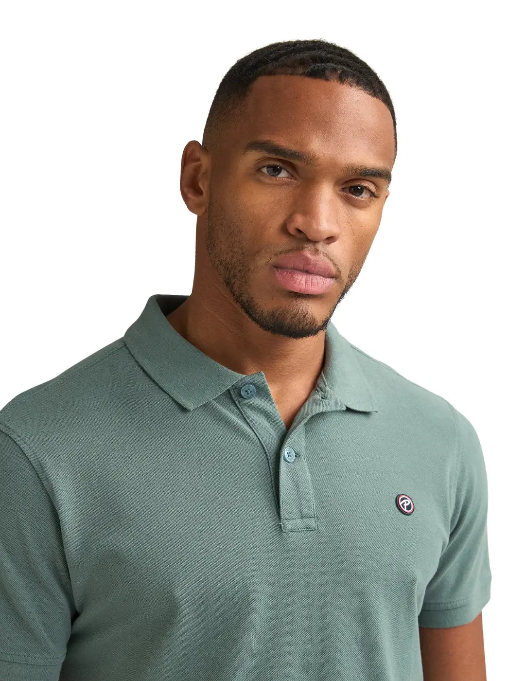 Polo Básico Petrol Industries Dolphin Oil Green | Bicos de Fío