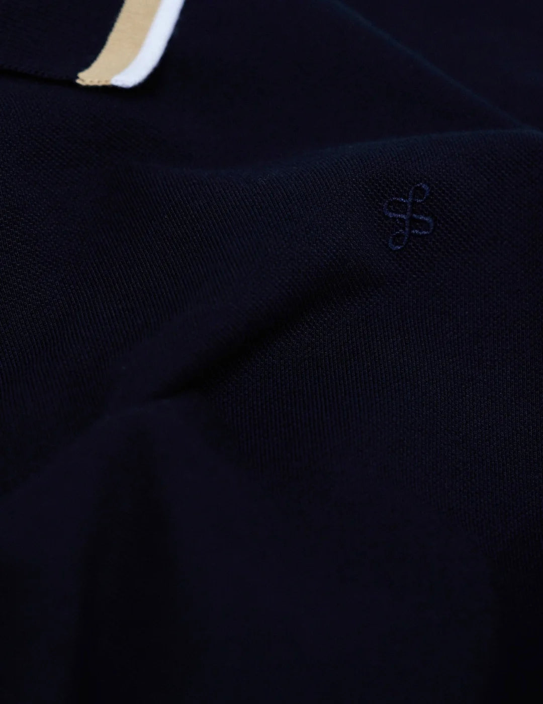 Polo Ribete Salsa Jeans Azul Marino | Bicos de Fío