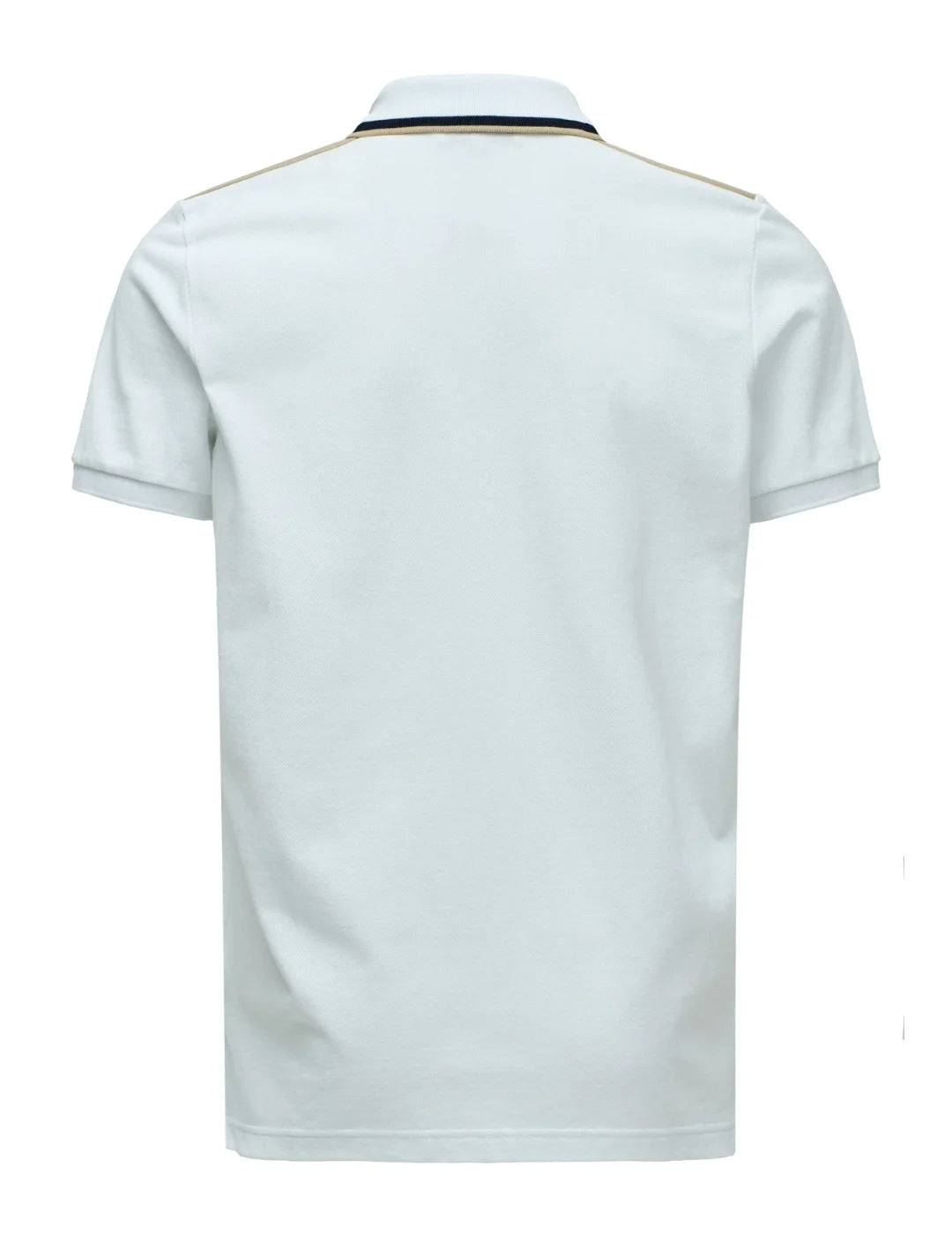 Polo Ribete Salsa Jeans Blanco | Bicos de Fío