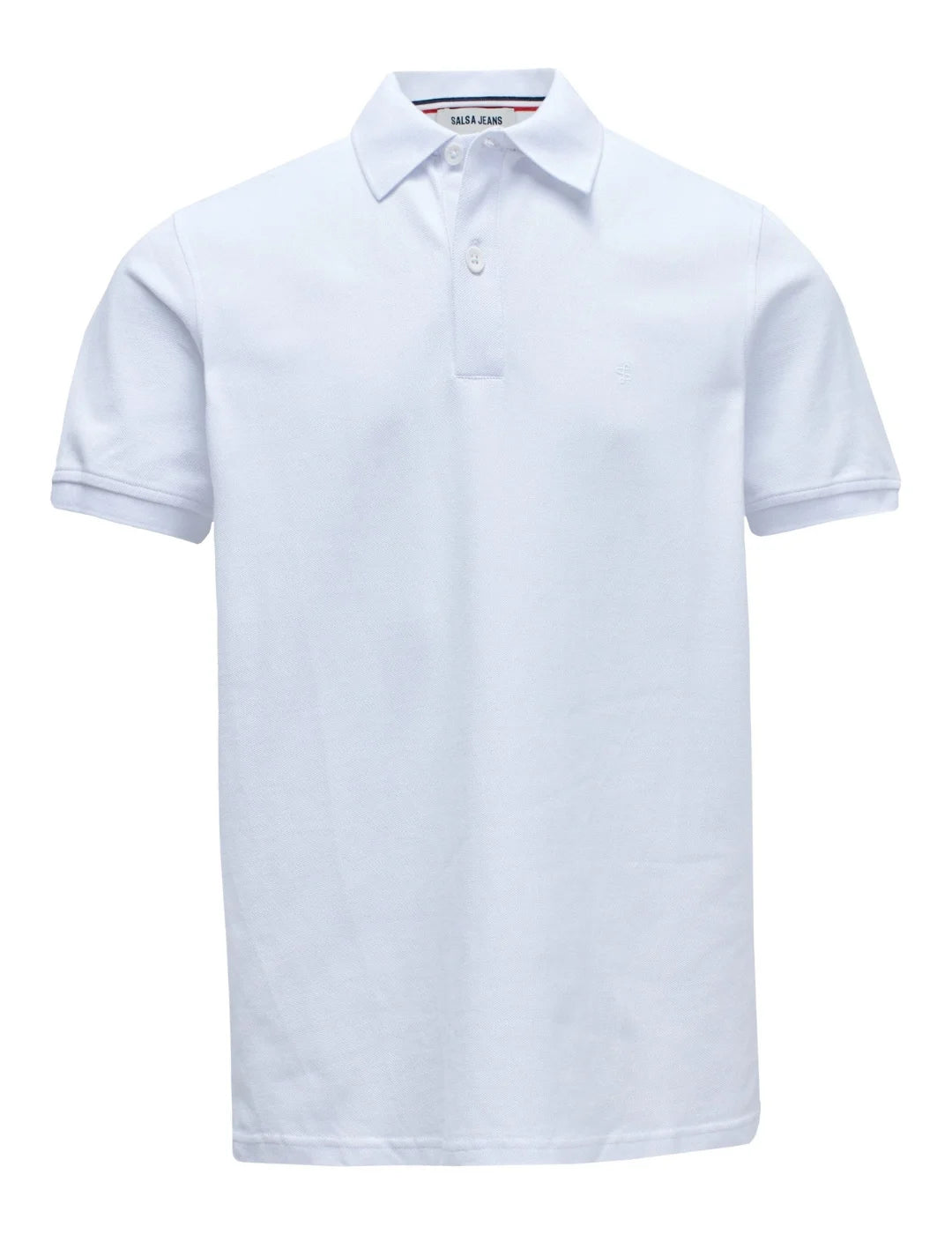 Polo Salsa Jeans New Basic Blanco | Bicos de Fío