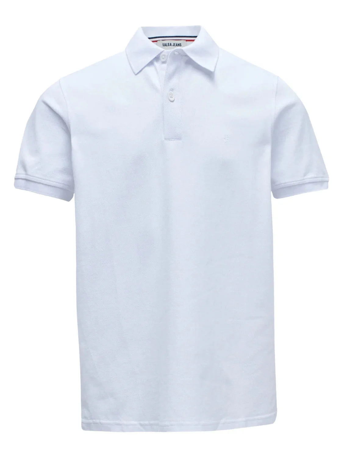 Polo Salsa Jeans New Basic Blanco | Bicos de Fío