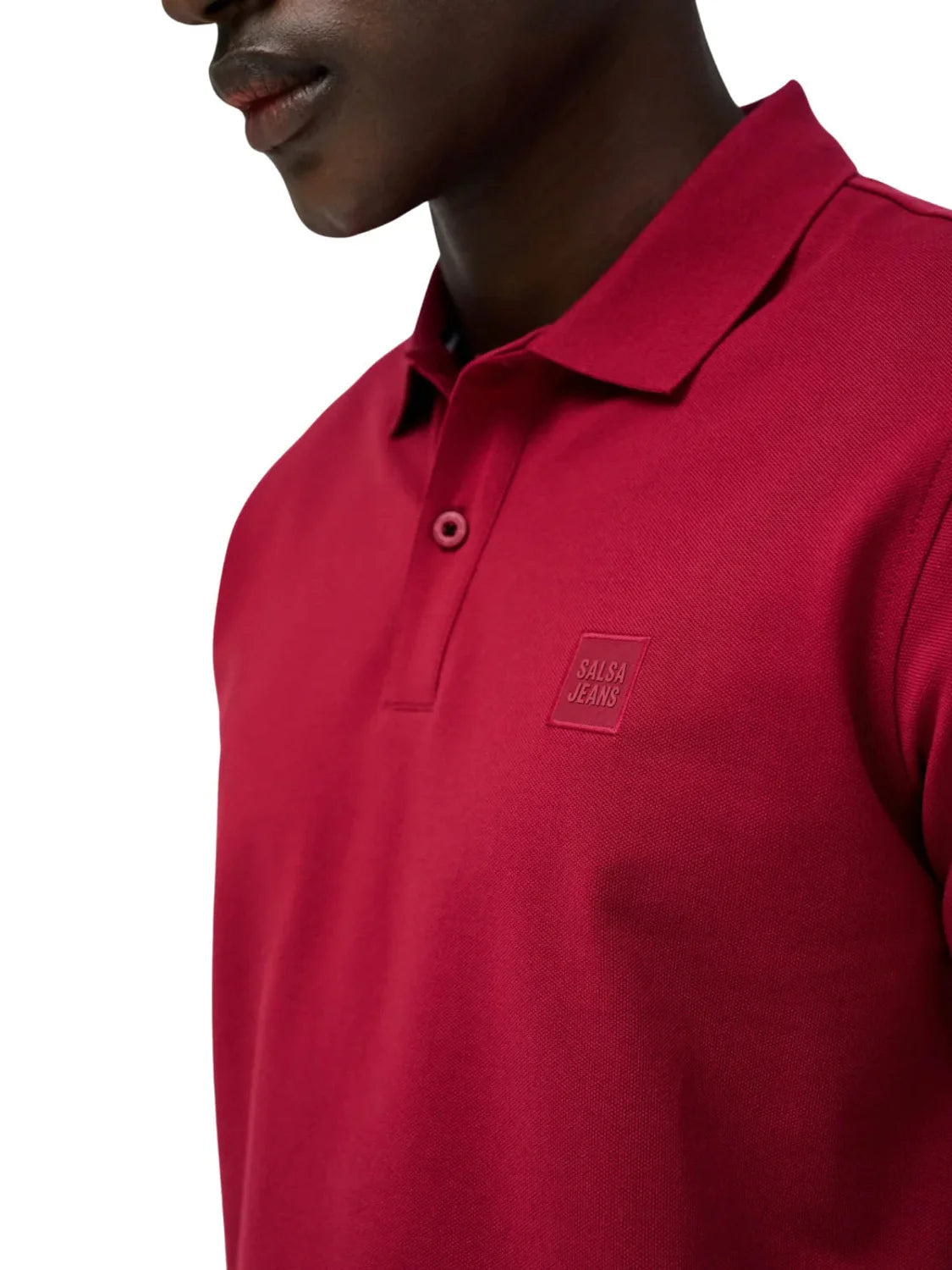 Polo Salsa Jeans New Basic Rojo | Bicos de Fío