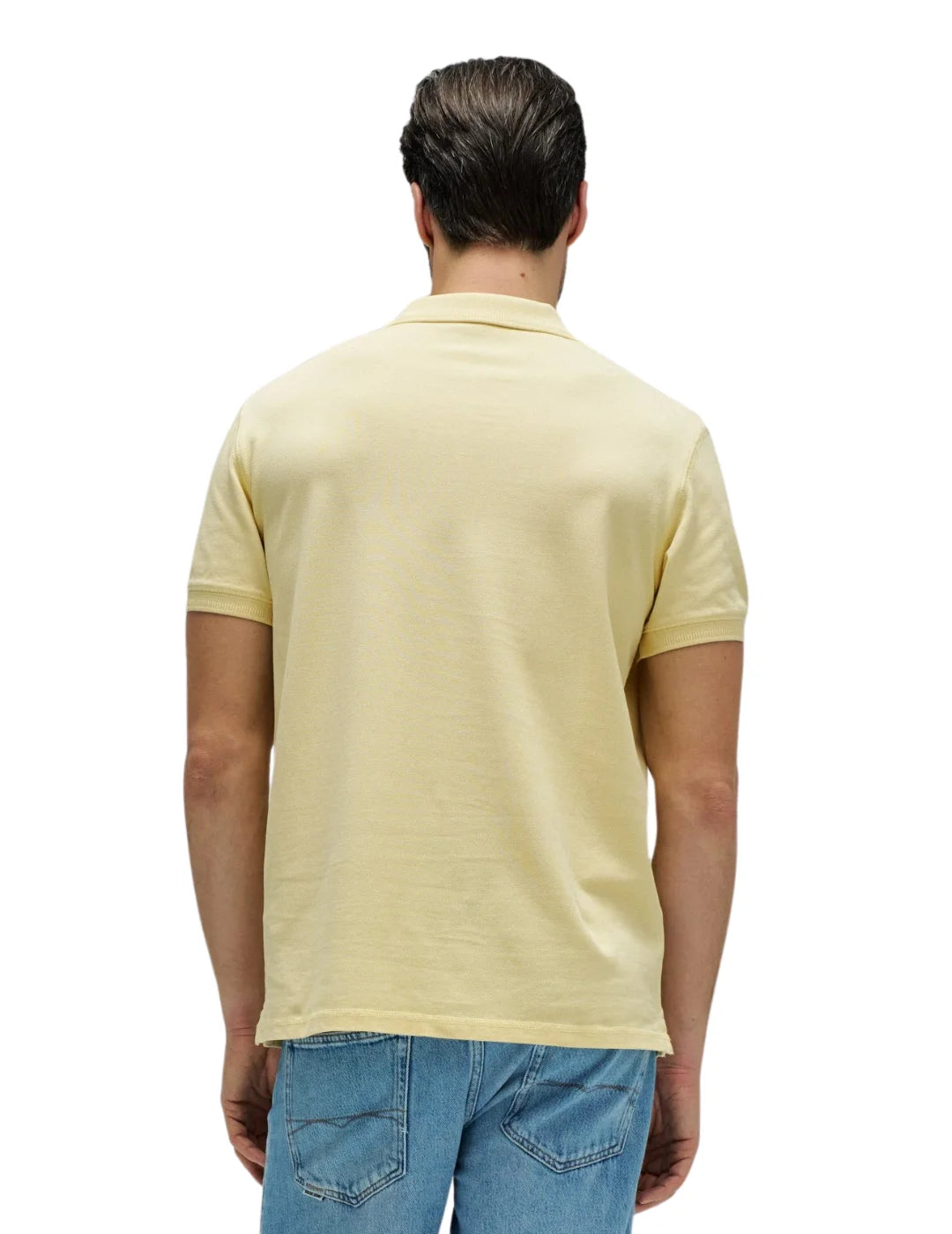 Polo Salsa Jeans New Details Amarillo | Bicos de Fío