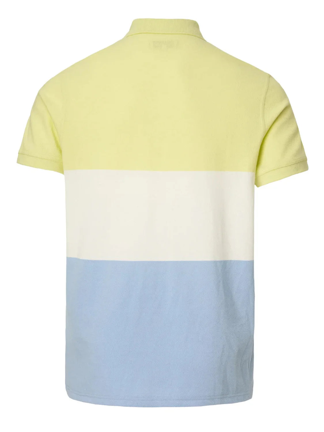 Polo Tricolor Salsa Jeans Verde Lima | Bicos de Fío