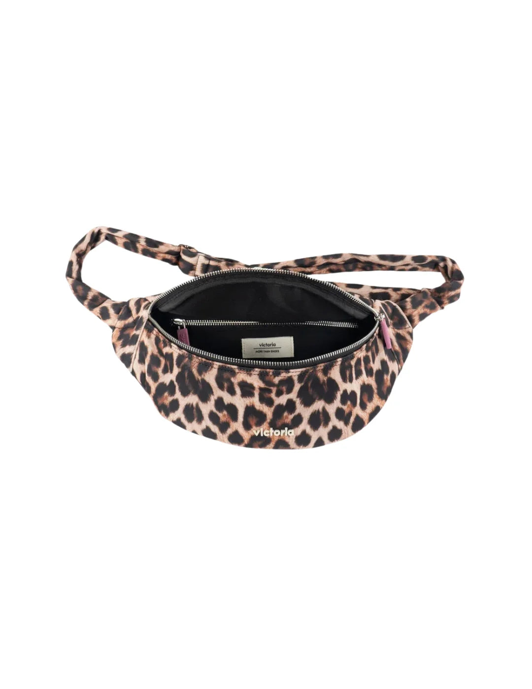 Riñonera Nylon Victoria Animal Print | Bicos de Fío