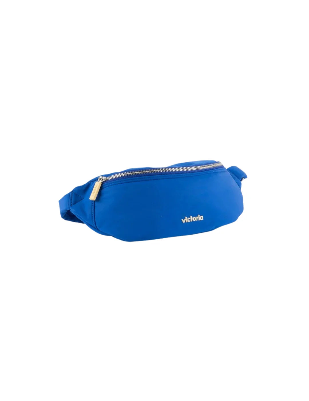 Riñonera Nylon Victoria Azul | Bicos de Fío