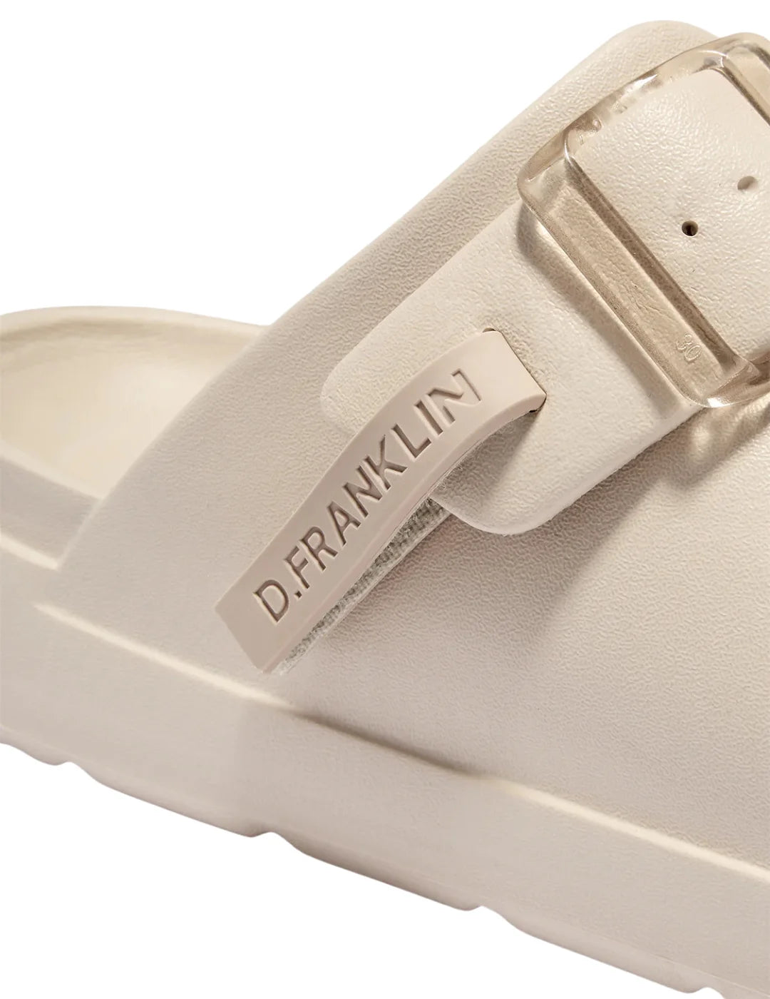 Sandalia D.Franklin Vibe Foam 2 Hebillas Cream | Bicos de Fío