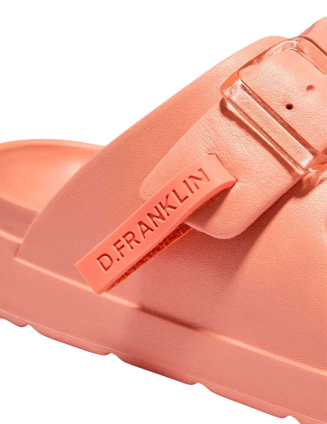Sandalia D.Franklin Vibe Foam 2 Hebillas Peach | Bicos de Fío