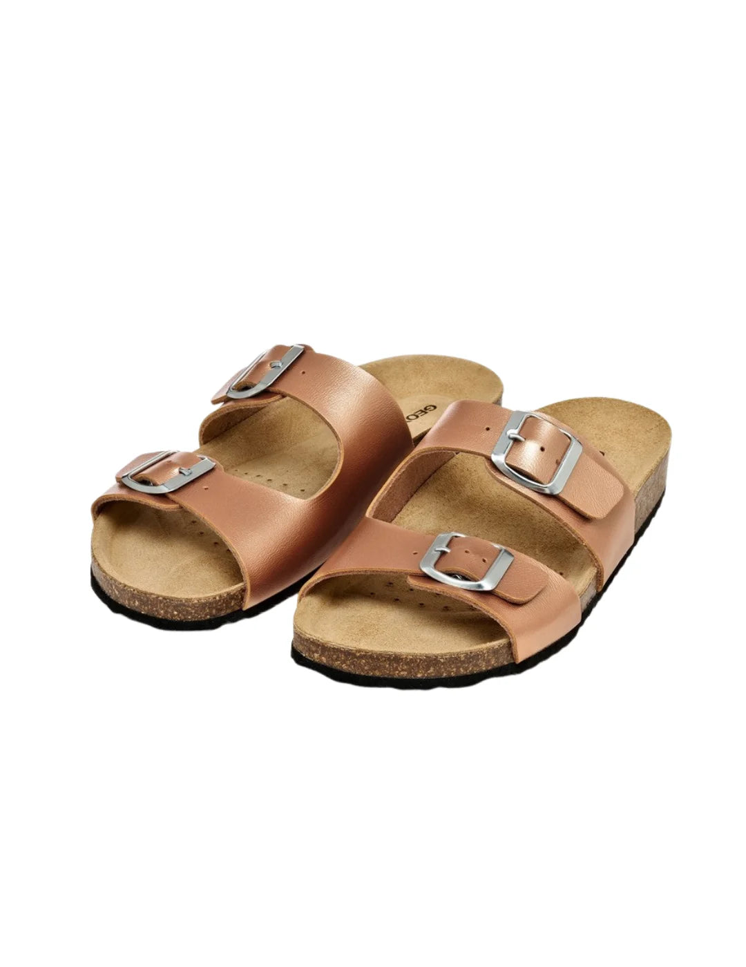 Sandalia GEOX Brionia Melocotón Metalizado | Bicos de Fío