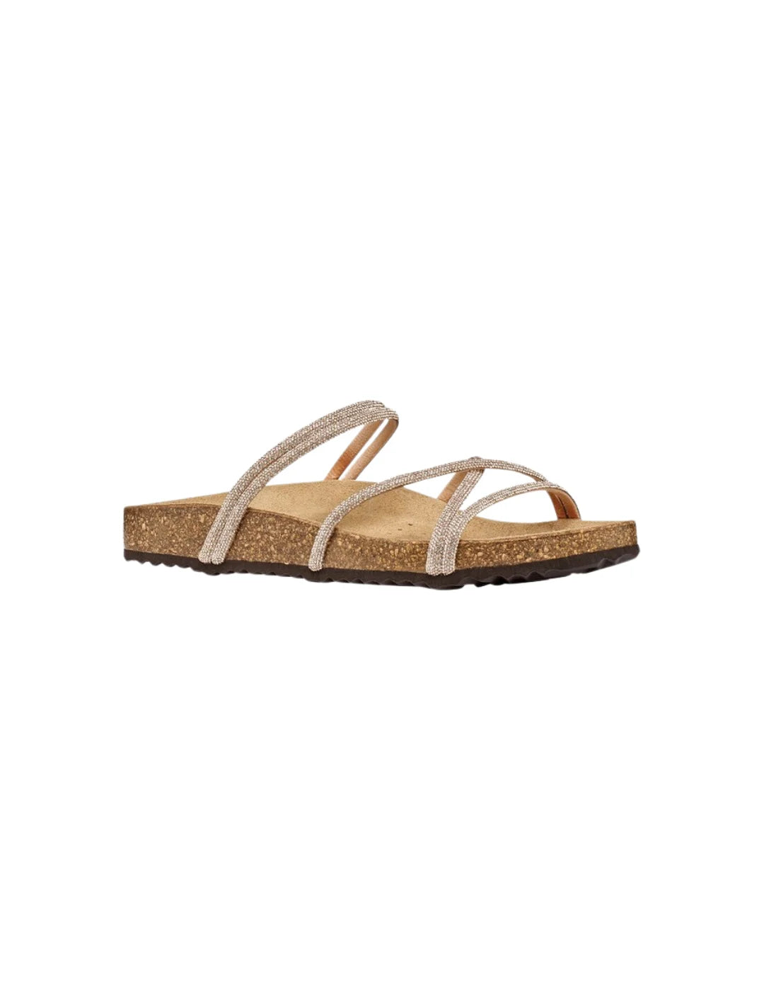 Sandalia GEOX Brionia R Glitter Rosa | Bicos de Fío