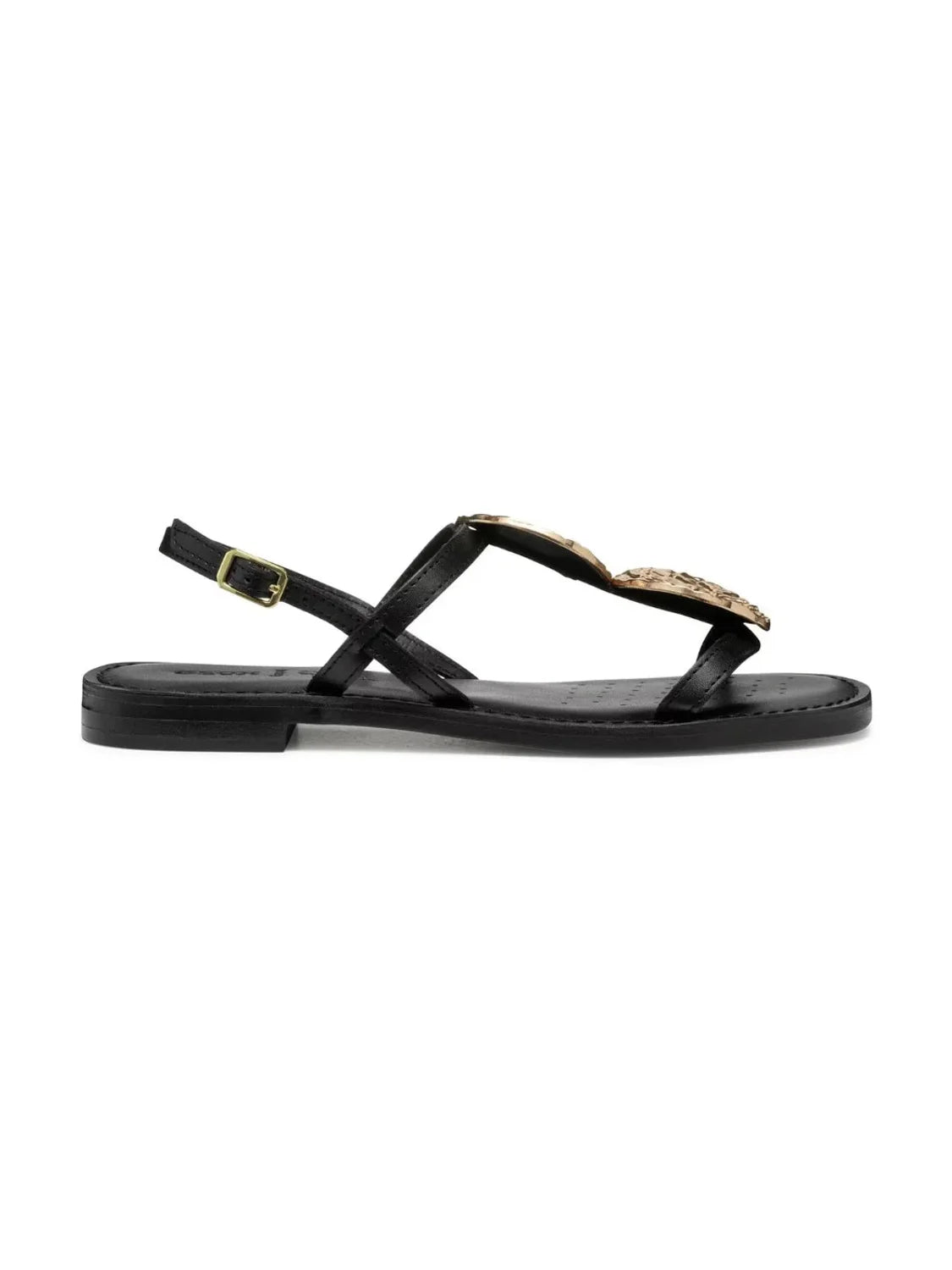 Sandalia GEOX Maddalusiac Negro | Bicos de Fío