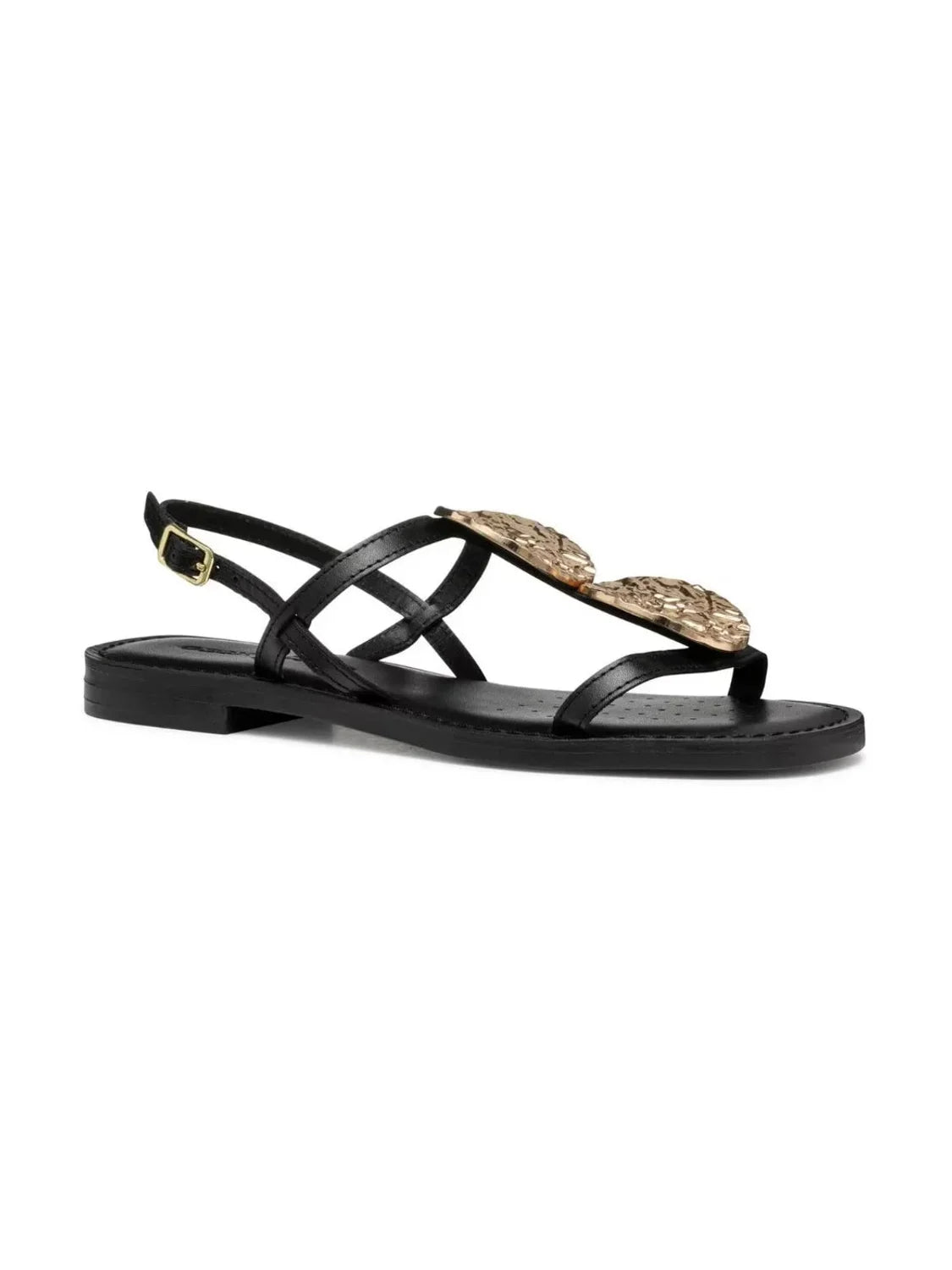 Sandalia GEOX Maddalusiac Negro | Bicos de Fío