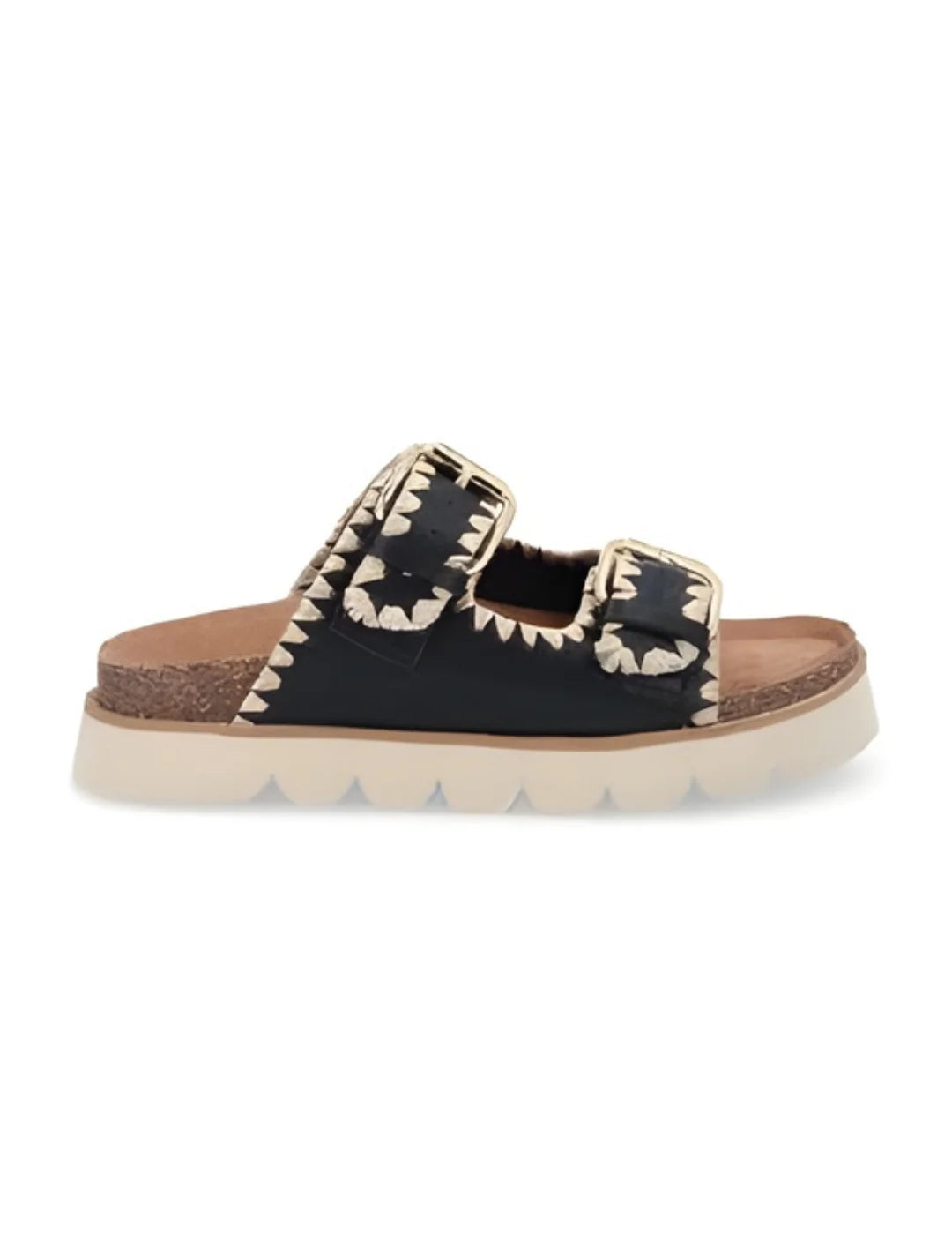 Sandalia NO NAME Sandy Edge Negro | Bicos de Fío