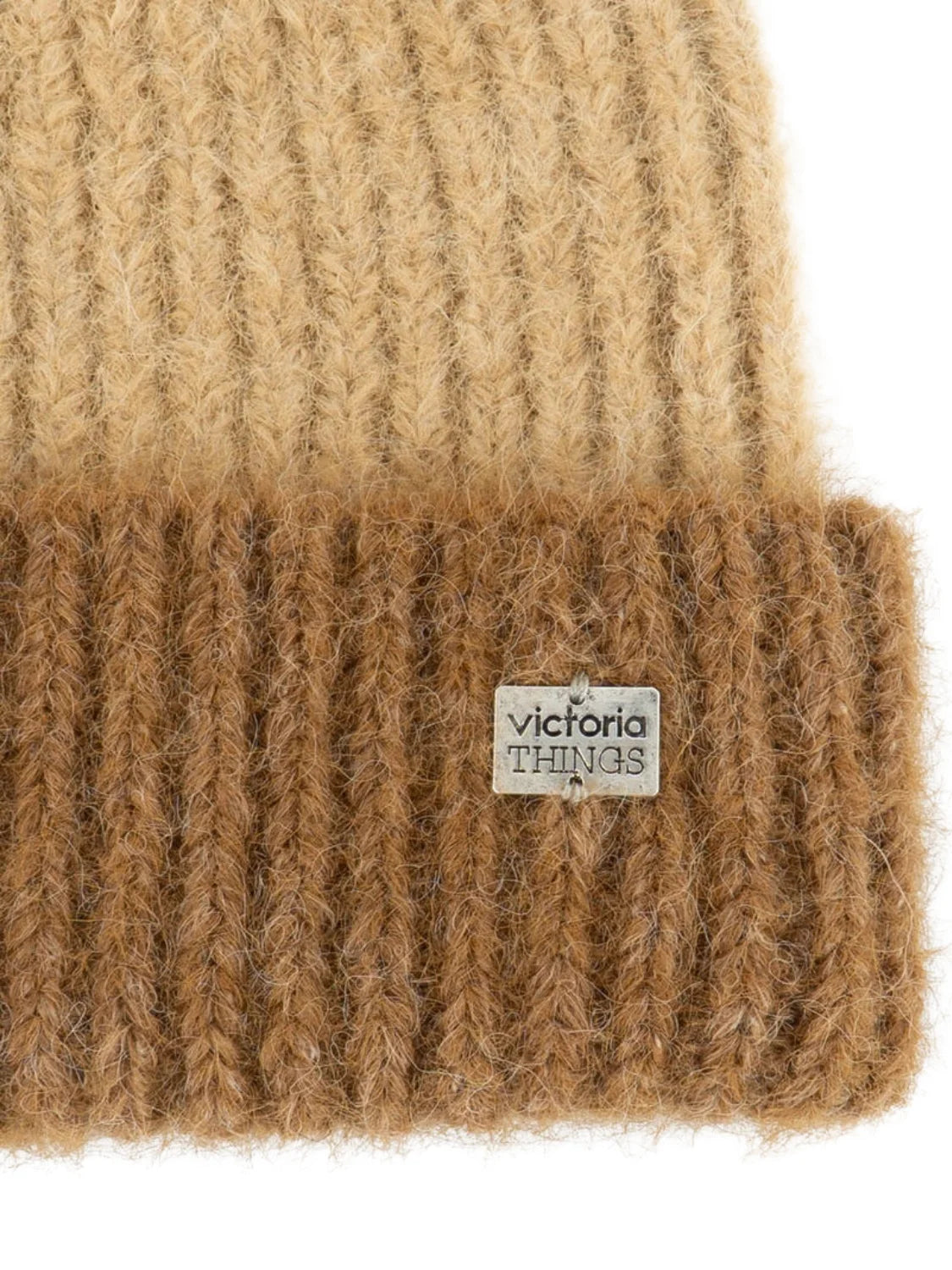 Set Gorro & Guantes Victoria Beige | Bicos de Fío