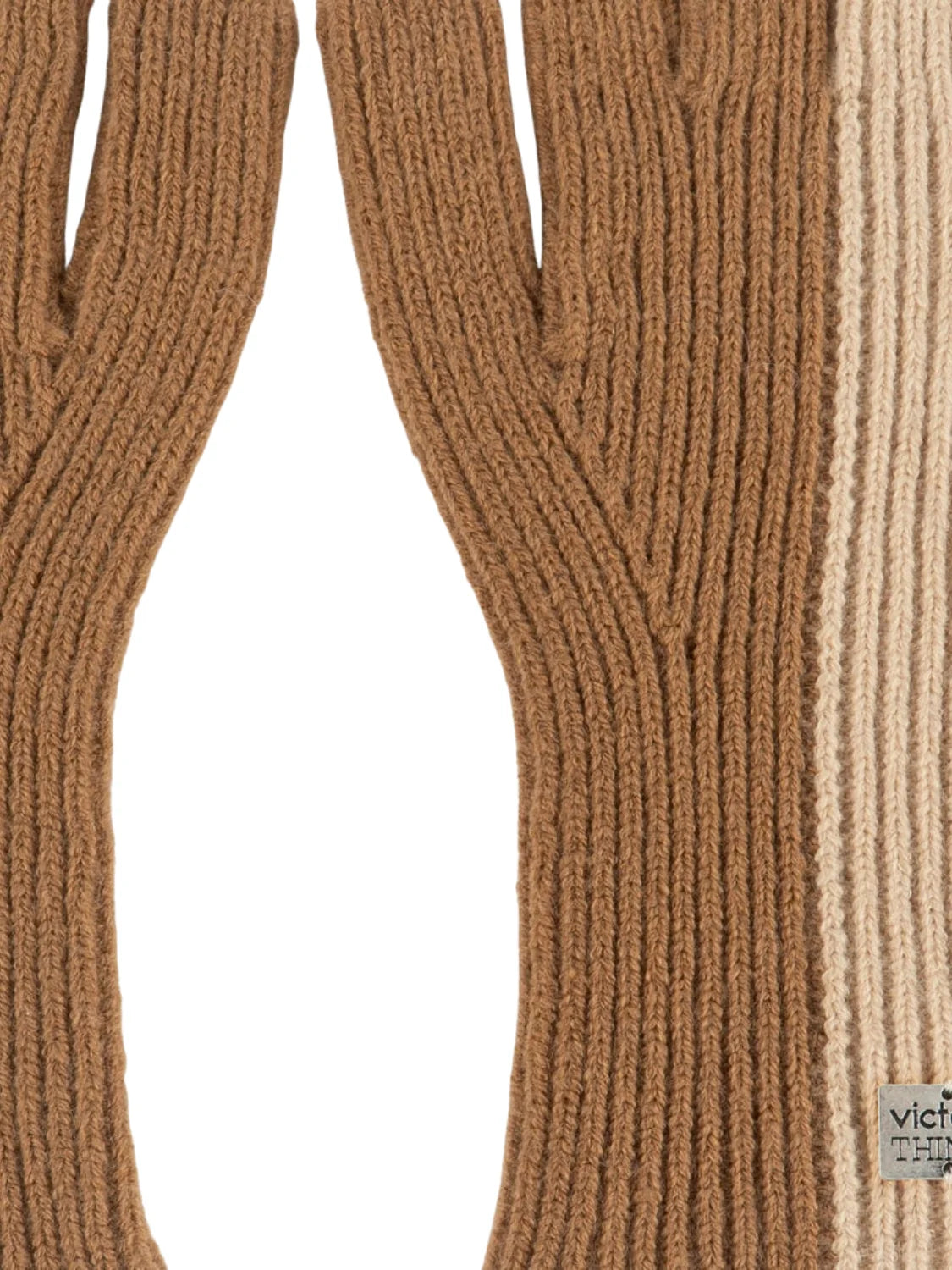 Set Gorro & Guantes Victoria Beige | Bicos de Fío