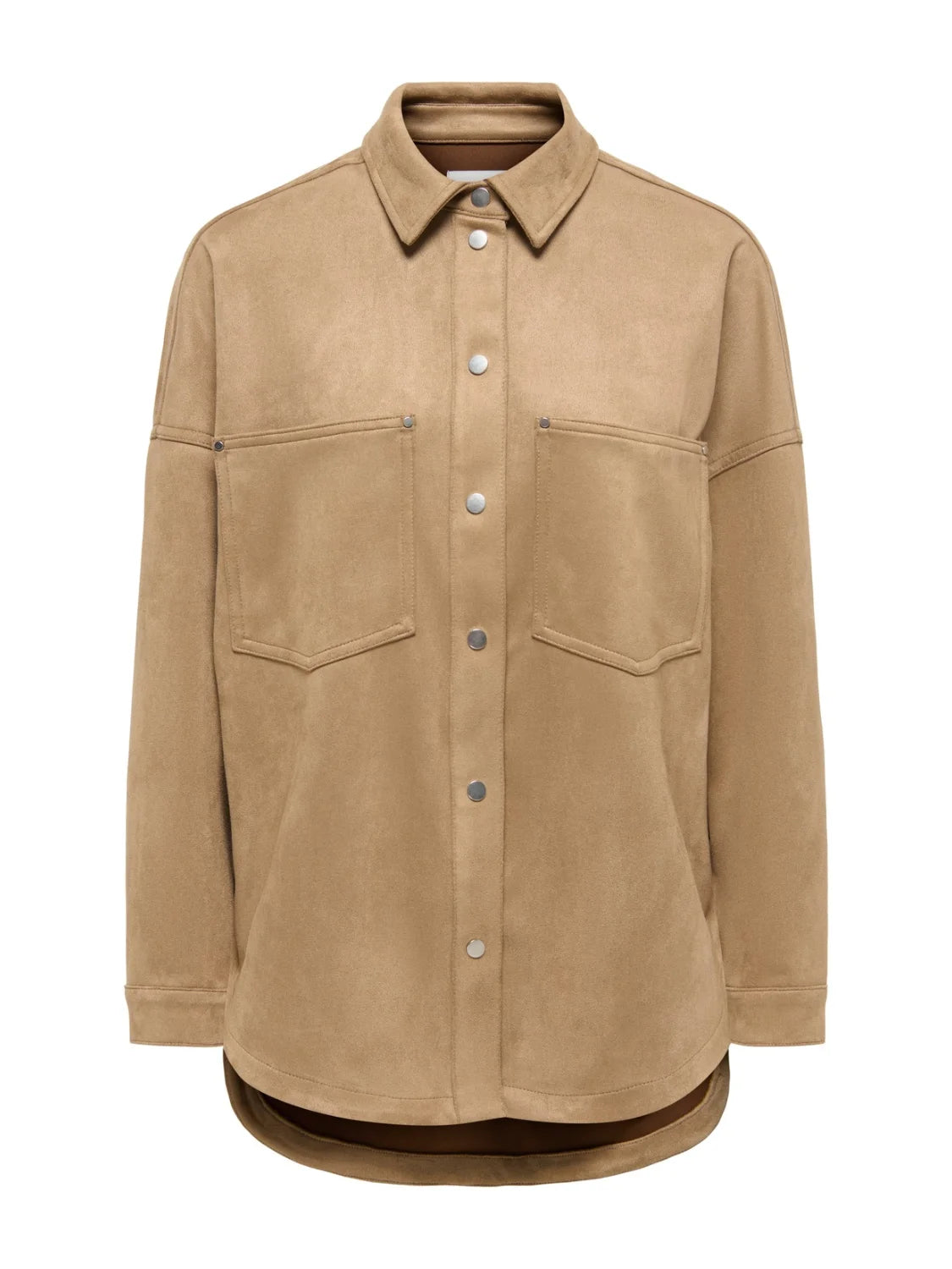Shacket Suede ONLY Janine Camel | Bicos de Fío