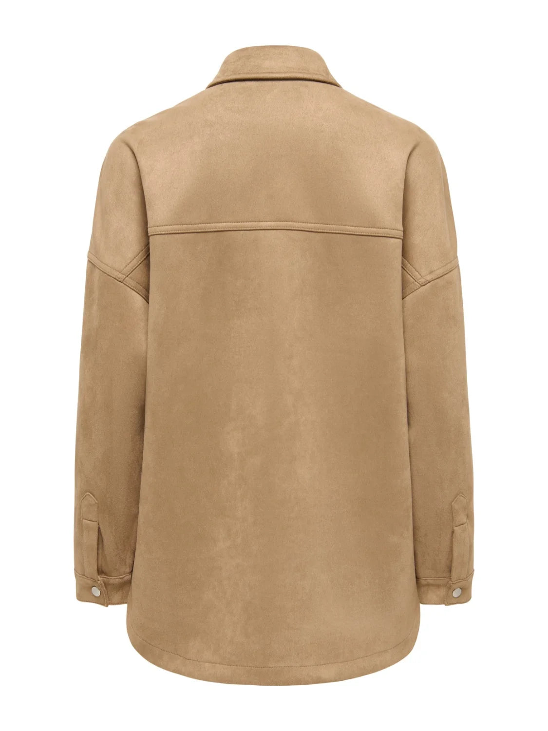 Shacket Suede ONLY Janine Camel | Bicos de Fío