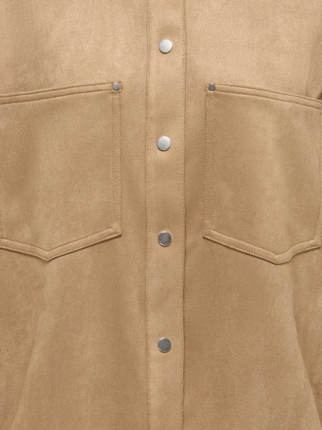 Shacket Suede ONLY Janine Camel | Bicos de Fío