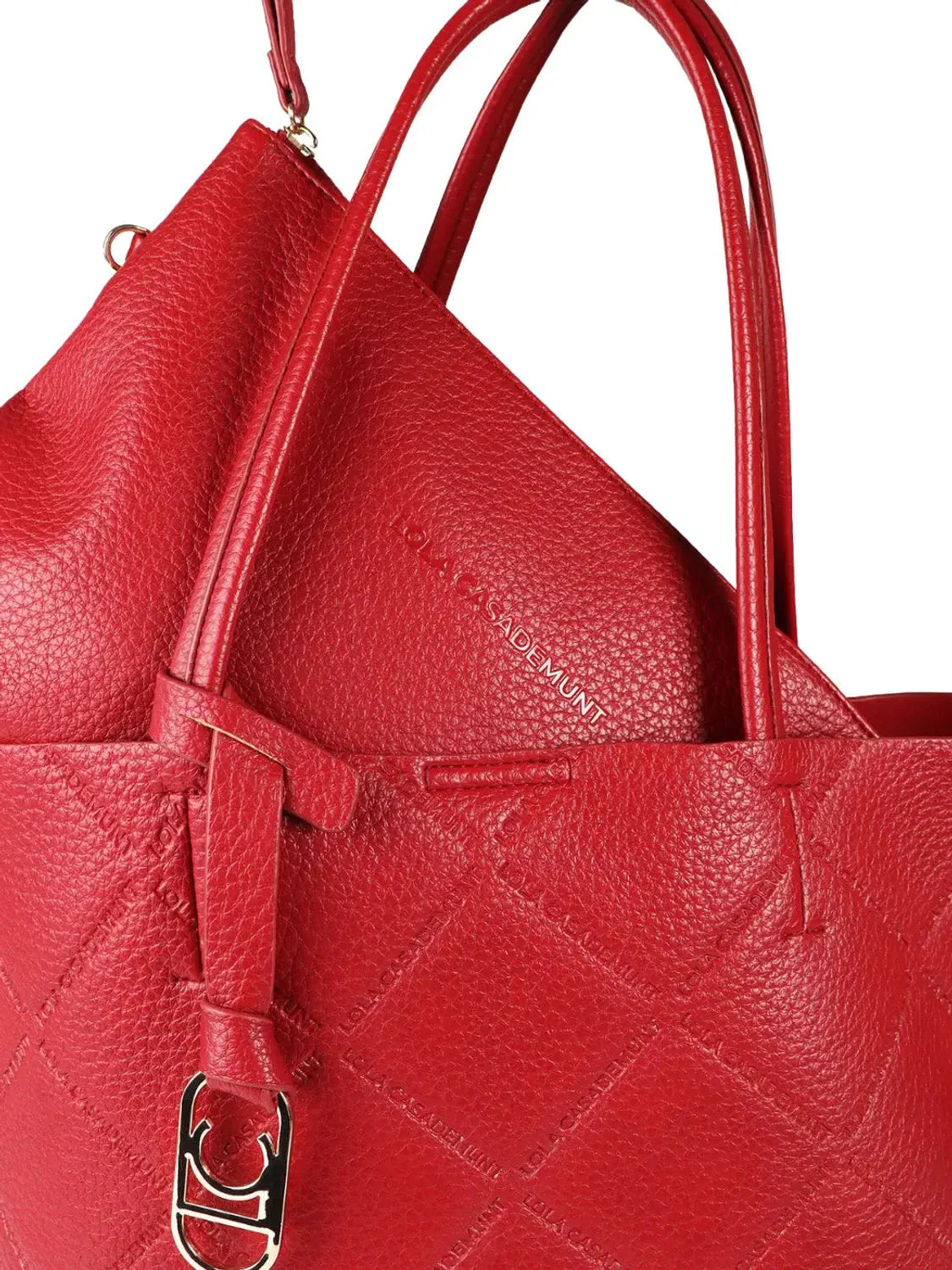 Shopper Rombos Lola Casademunt Rojo | Bicos de Fío