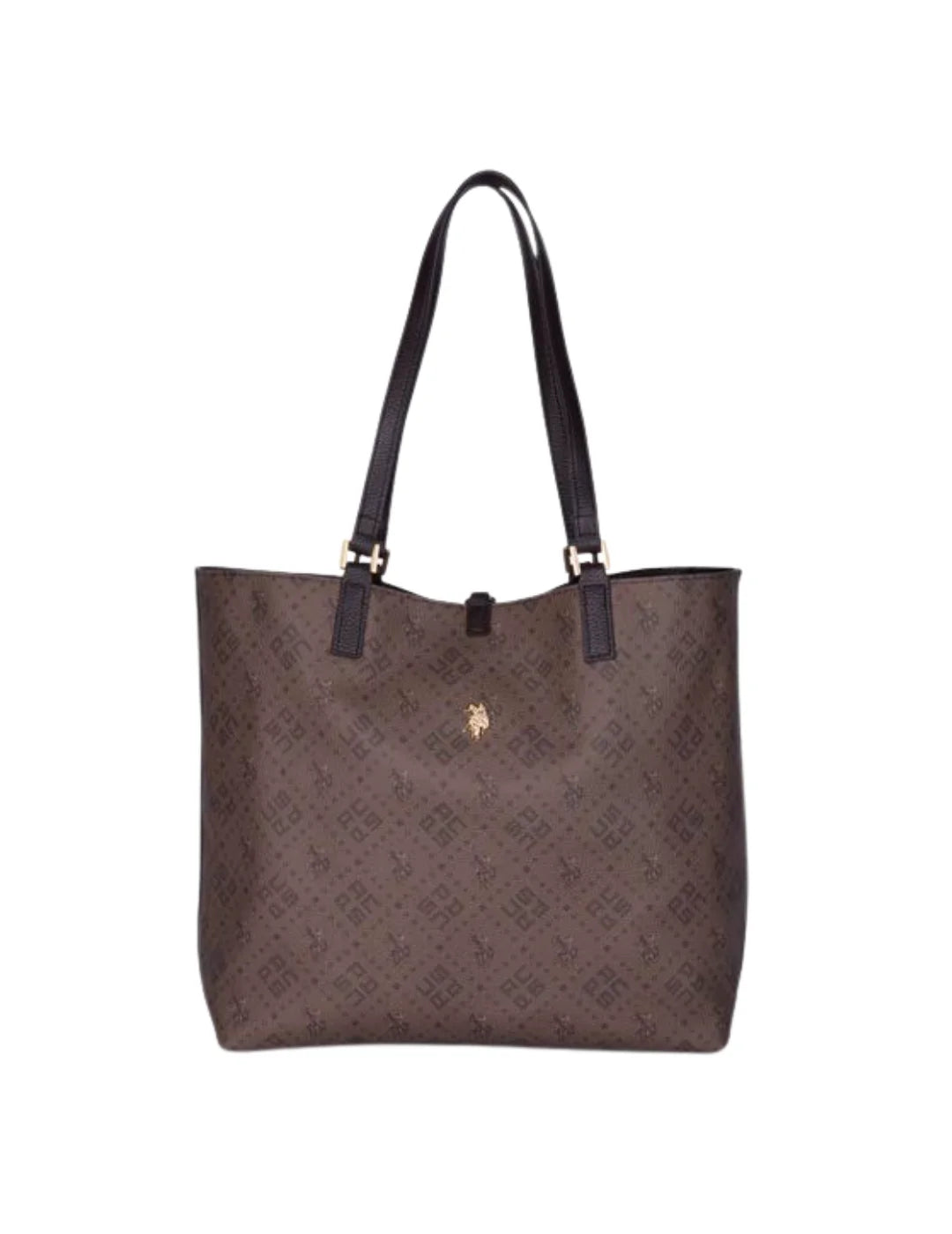 Bolso Shopper US Polo Assn Malibu Chocolate | Bicos de Fío