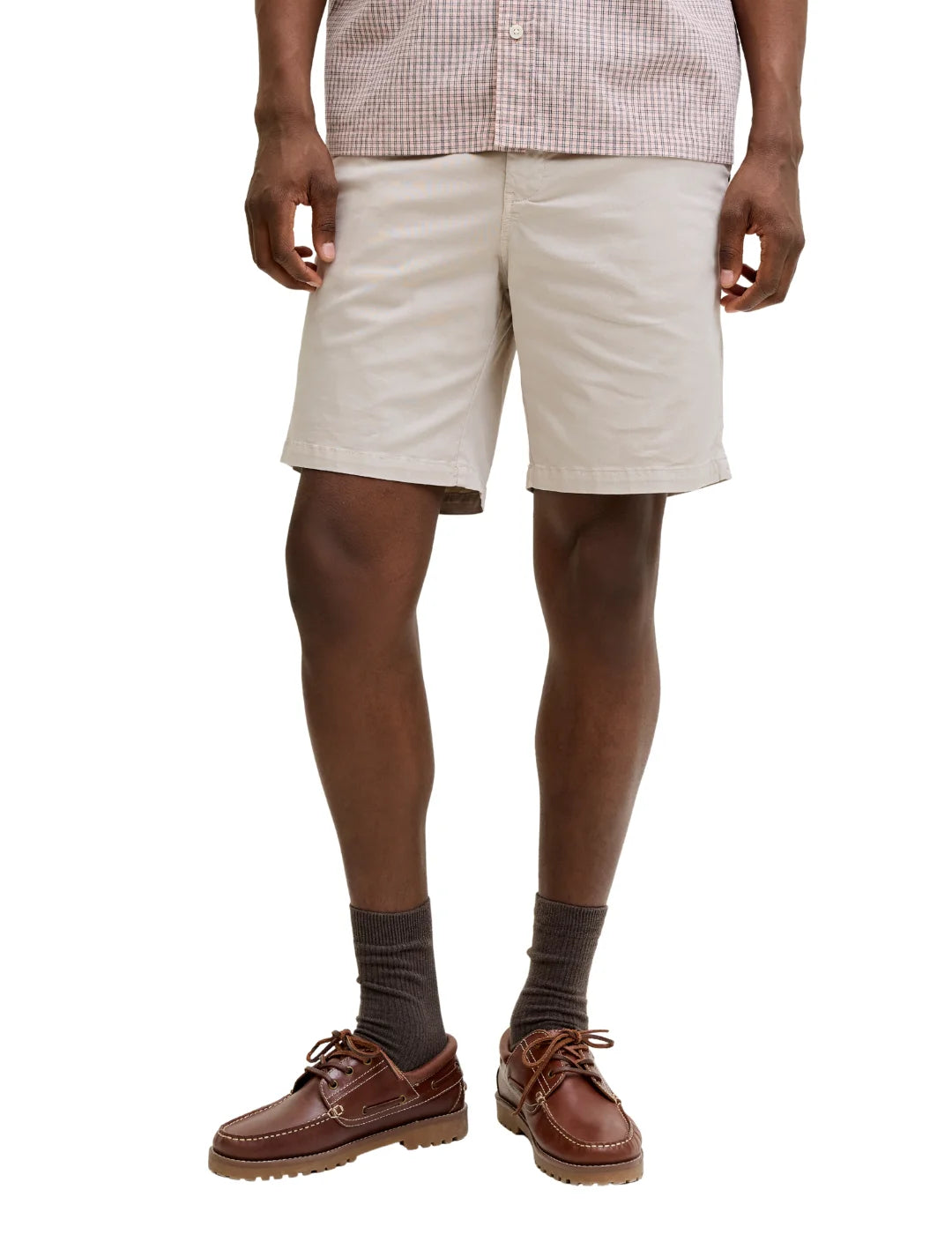 Pantalón Corto Chino Jack&Jones Vance Beige | Bicos de Fío