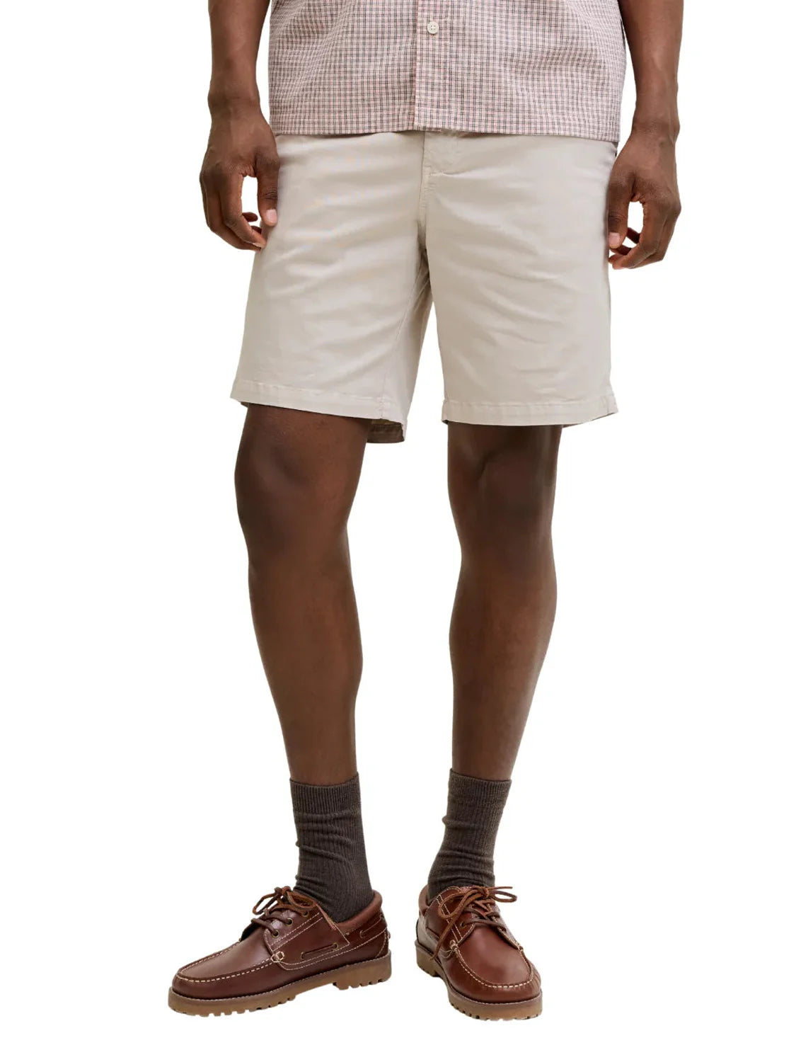 Pantalón Corto Chino Jack&Jones Vance Beige | Bicos de Fío