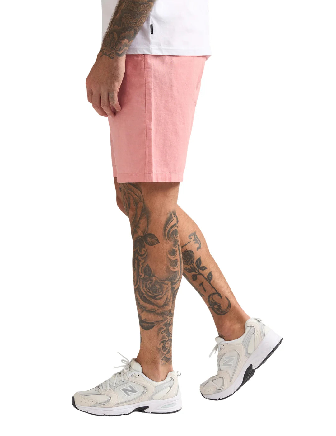 Short Chino Lino Petrol Industries Dune Light Coral | Bicos de Fío