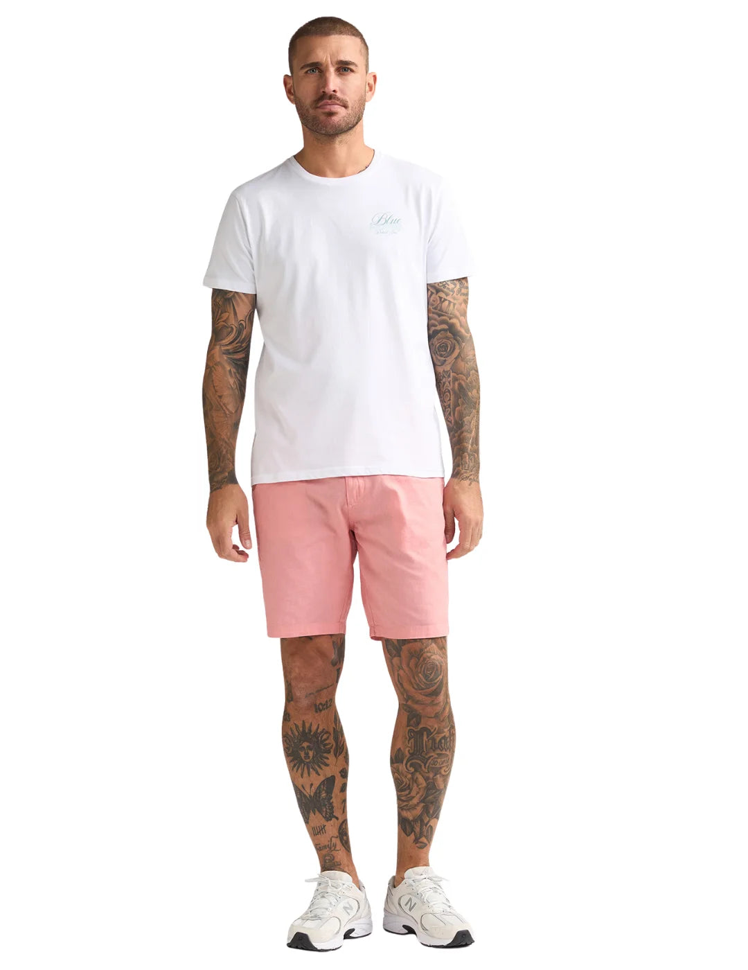 Short Chino Lino Petrol Industries Dune Light Coral | Bicos de Fío
