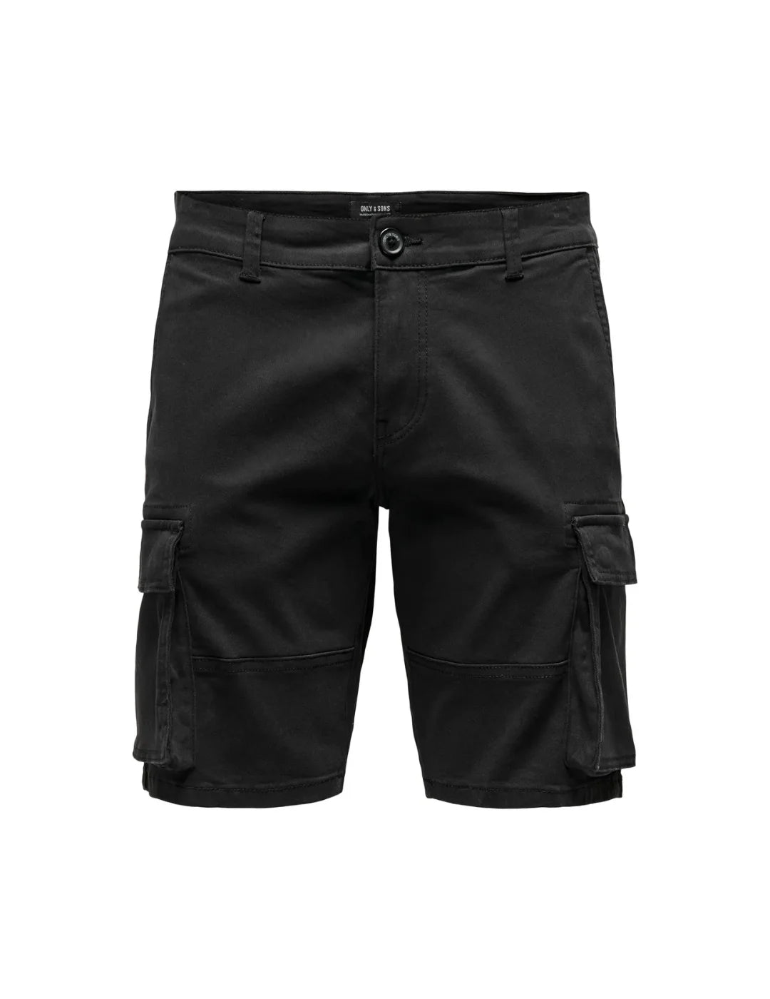 Short Cargo ONLY&SONS Cam Stage 6689 Negro | Bicos de Fío